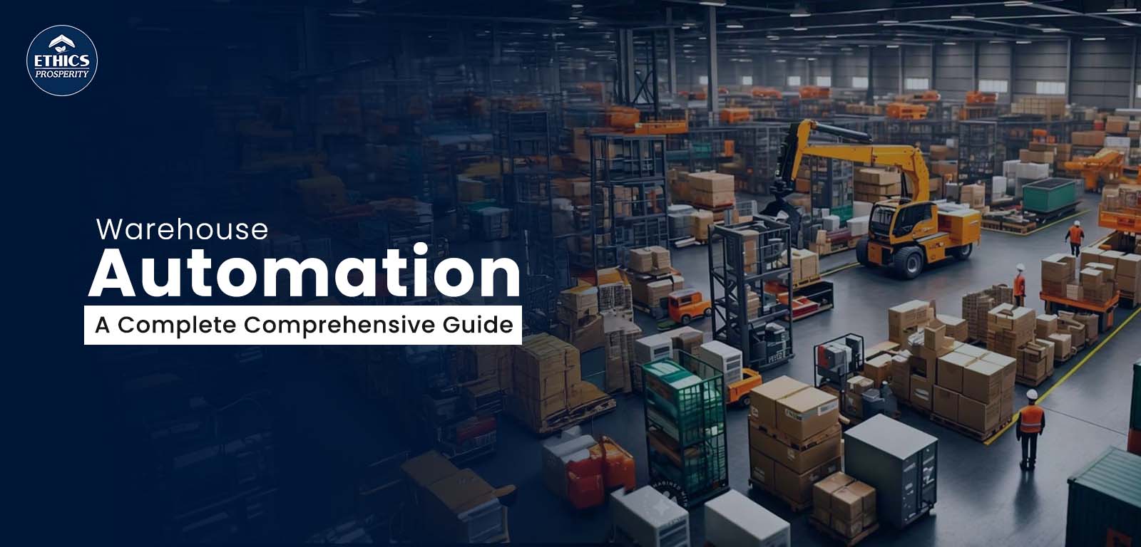 Automated warehouse with robotic picking system