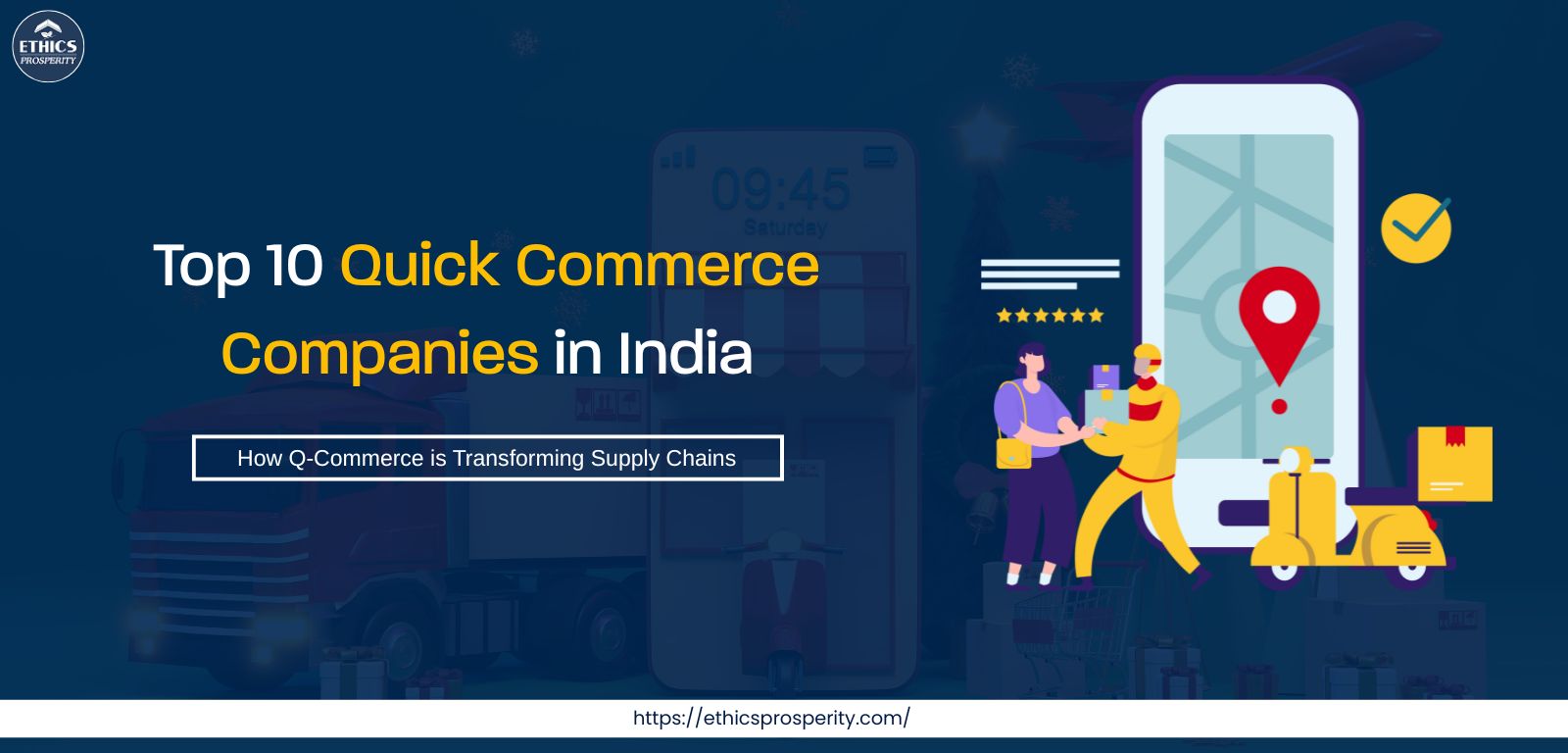 Top quick commerce companies in India offering fast delivery and last-mile logistics solutions