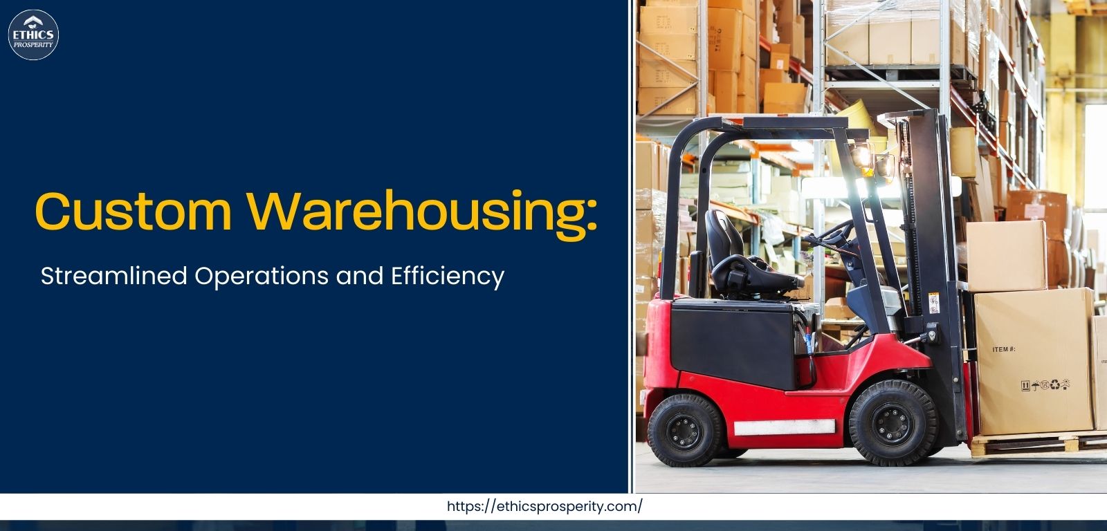 Custom warehousing solutions for streamlined supply chain operations and improved efficiency