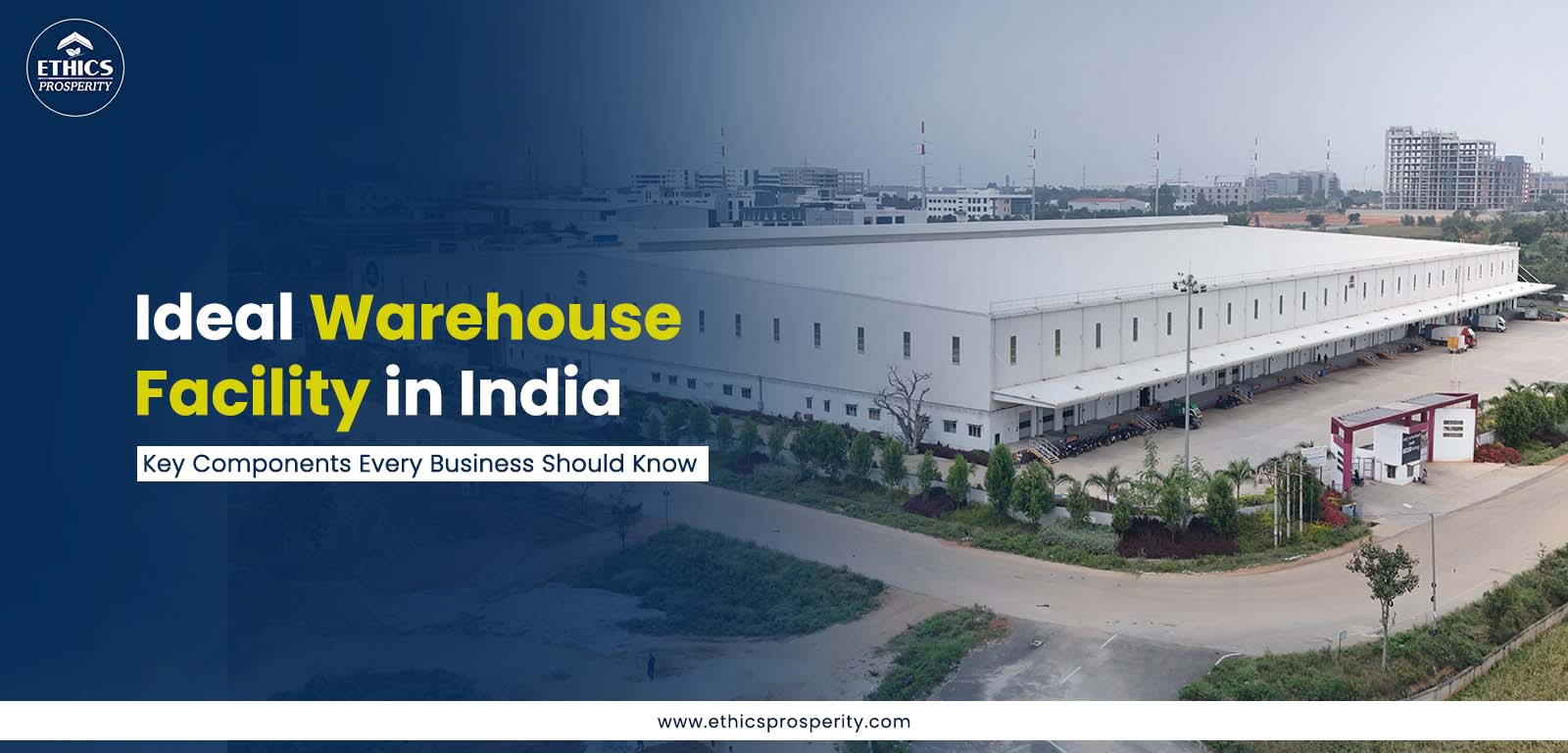 Modern warehouse facility in India with automated systems