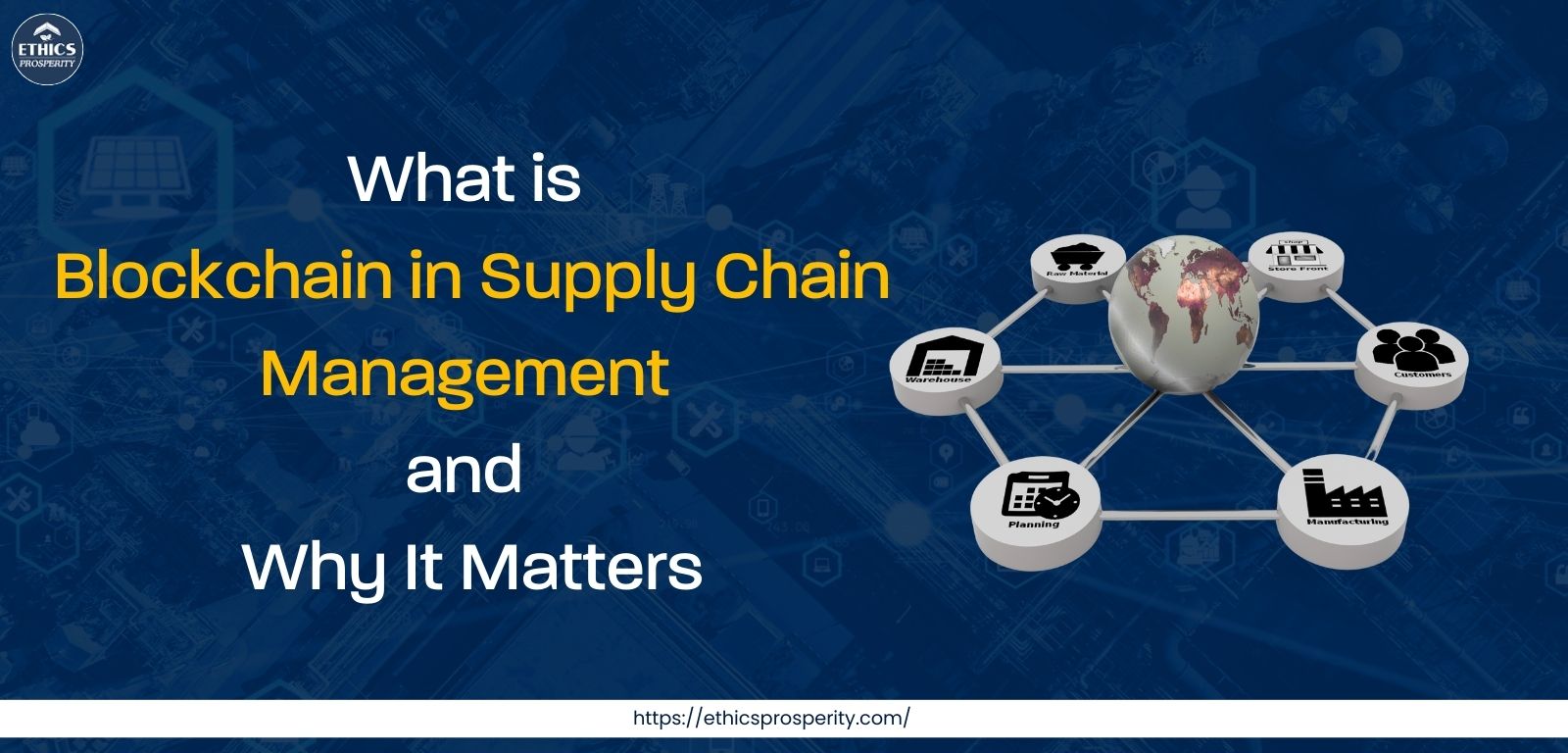Blockchain in supply chain management ensuring transparency and traceability